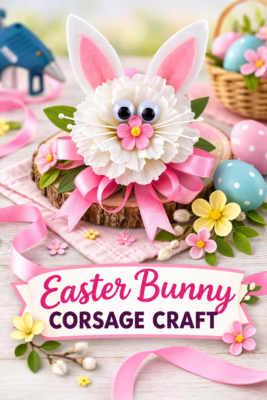 Easter Bunny Corsage