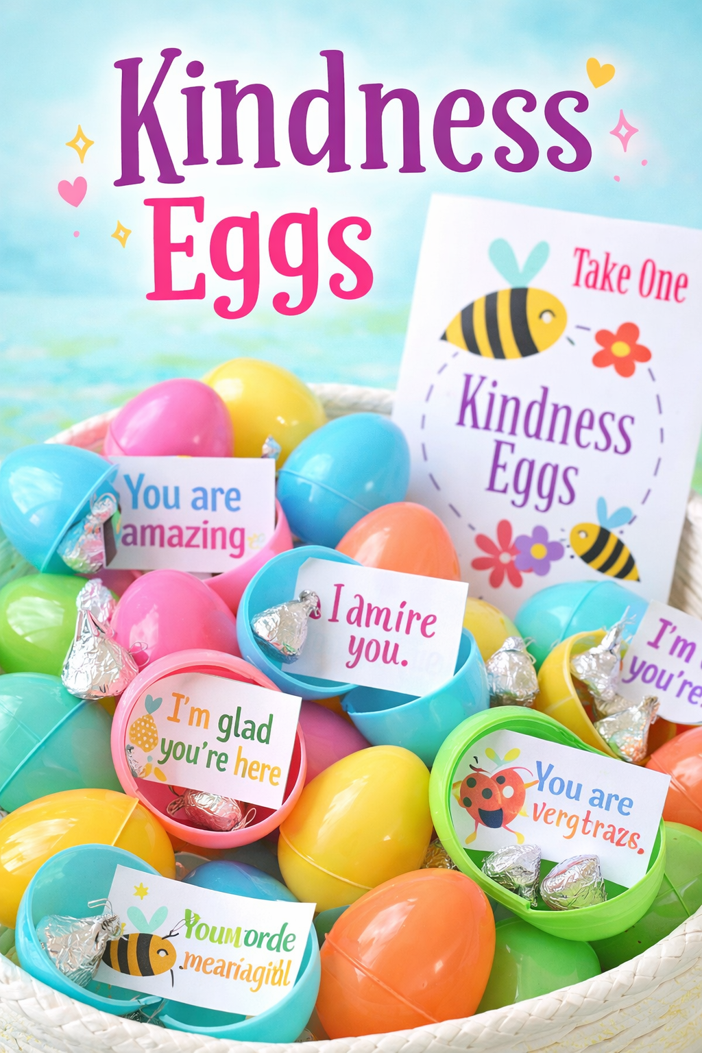 Kindness Eggs Craft