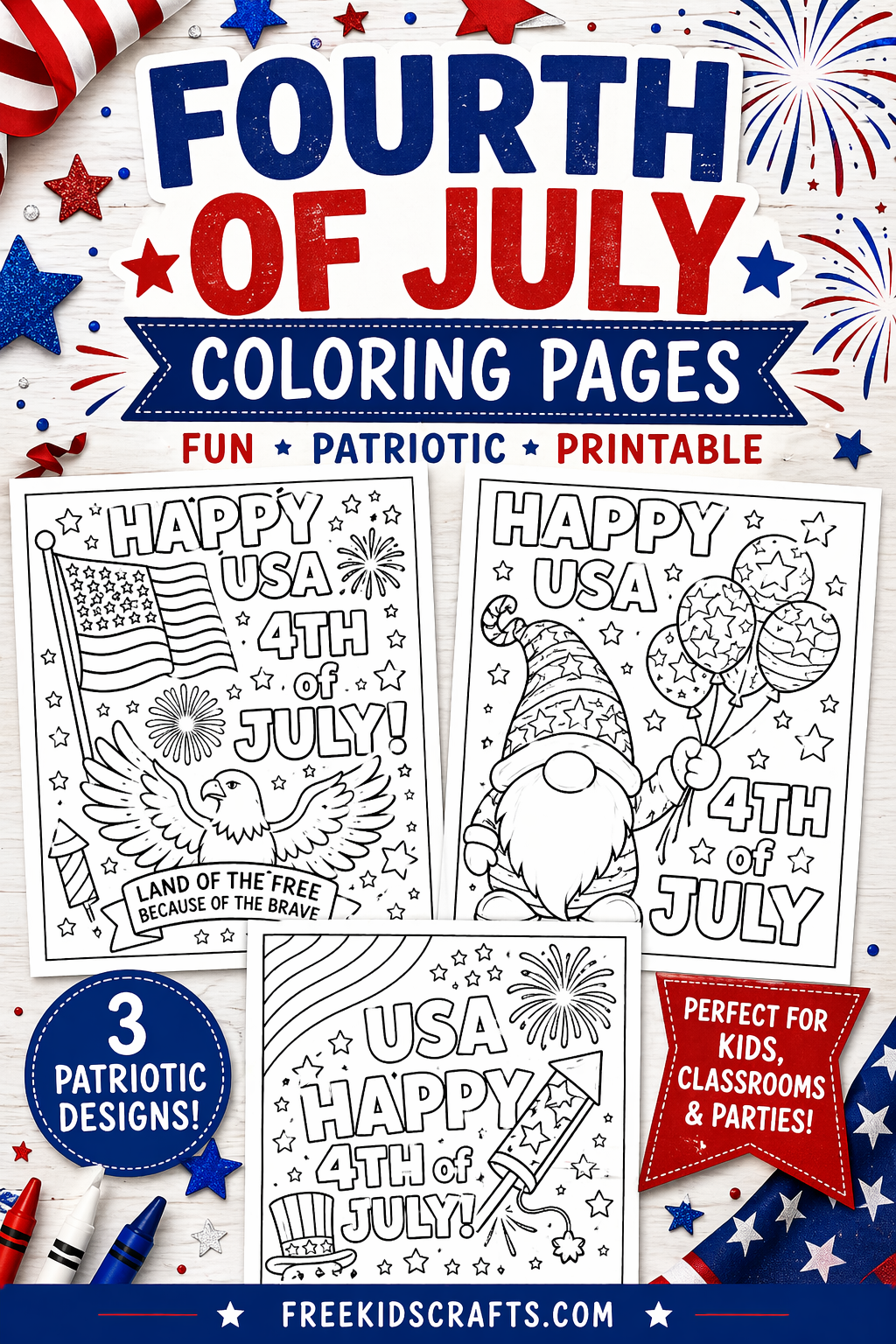 Fourth of July Coloring Pages