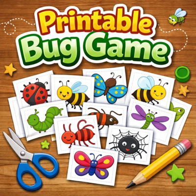 Printable Bug Game