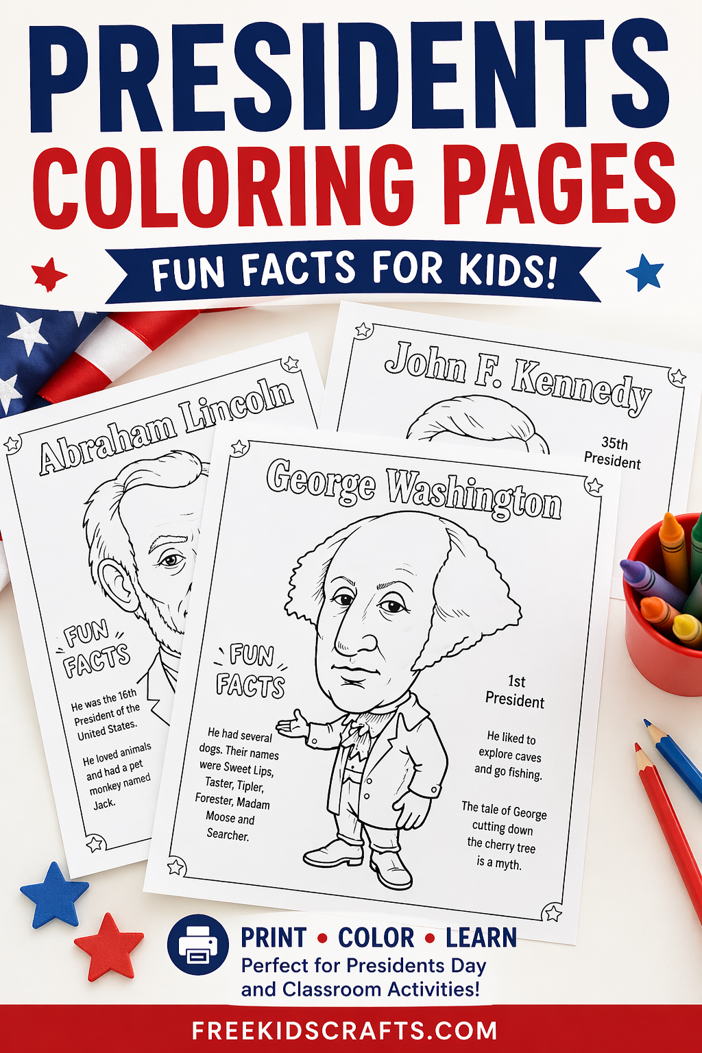 Presidents Coloring Pages
