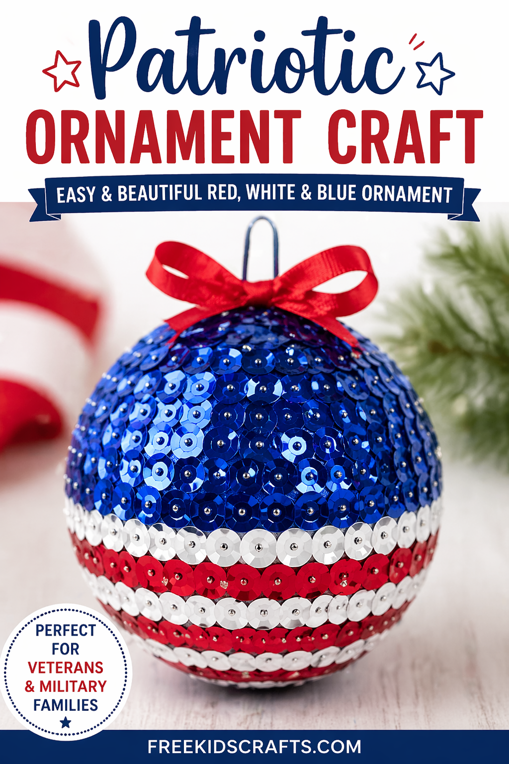Patriotic Ornament Craft