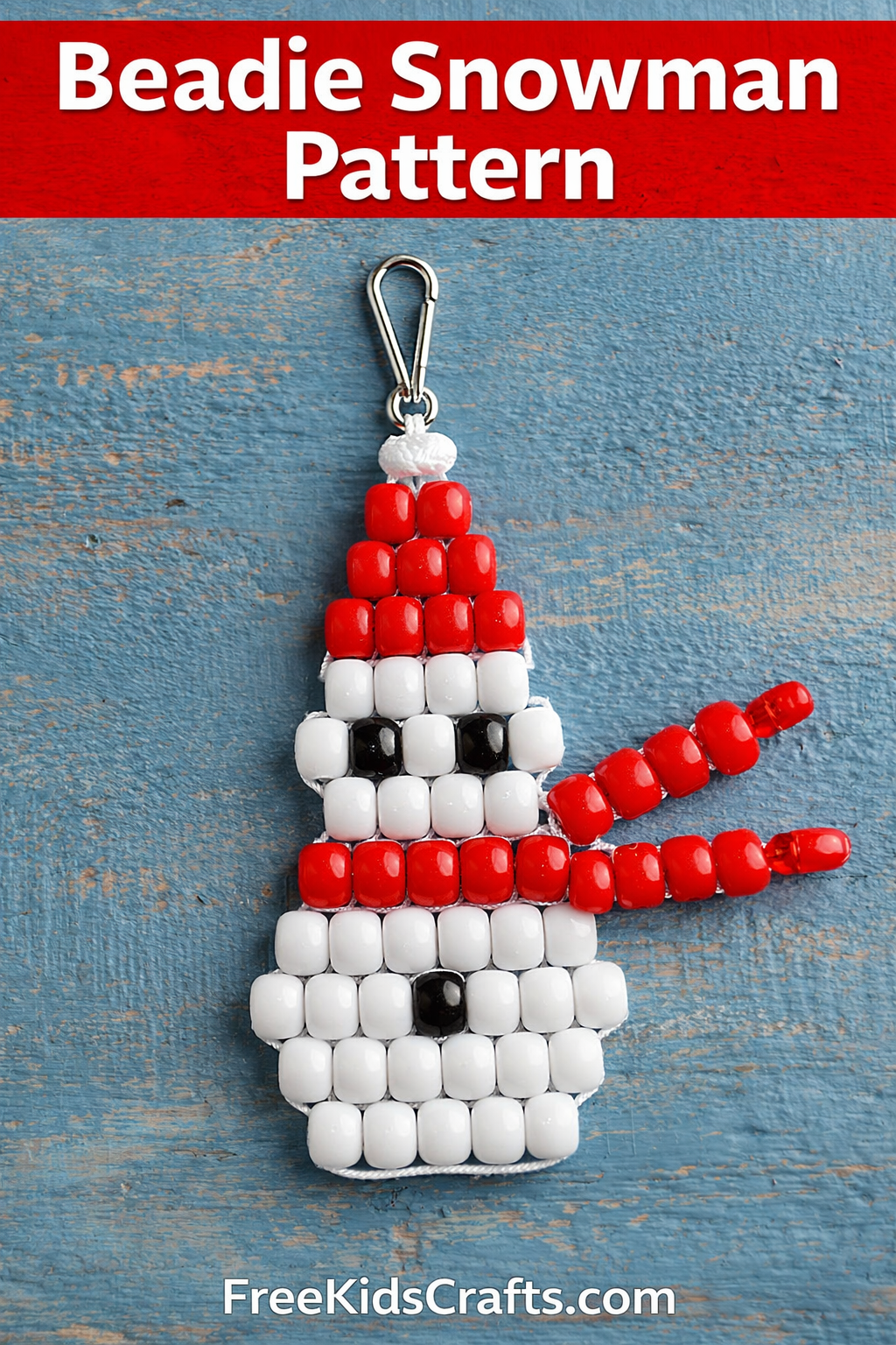 Beadie Snowman Pattern