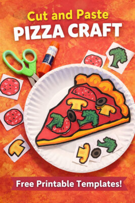 Cut and Paste Pizza Craft
