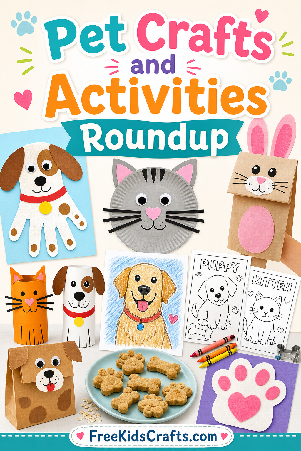 Pet Crafts and Activities Roundup