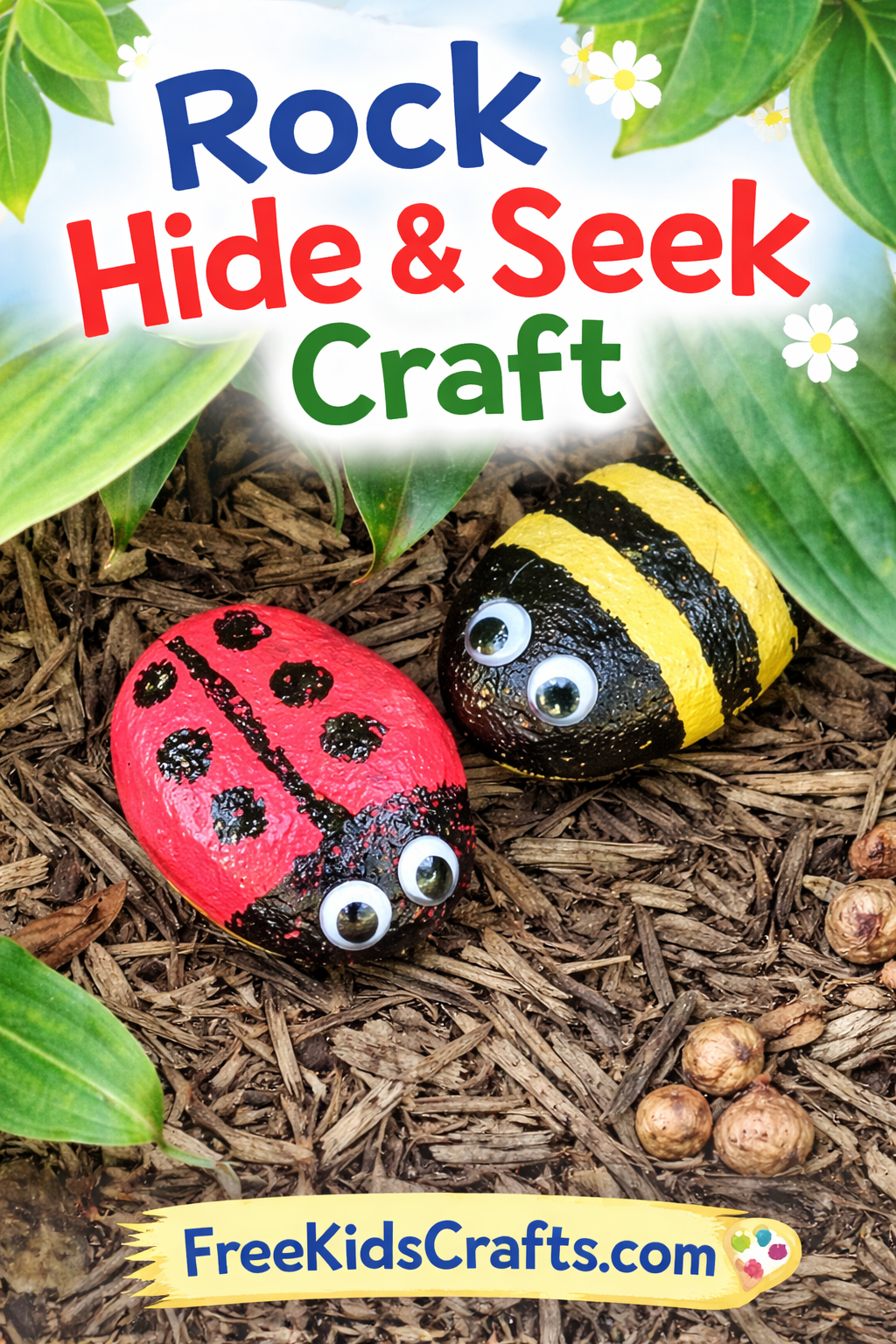 Rock Hide and Seek Craft