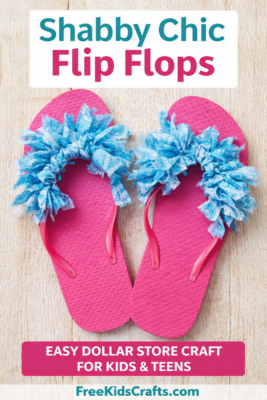 Shabby Chic Flip Flops