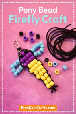 Pony Bead Firefly Craft