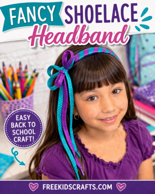 Fancy Shoelace Headband