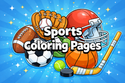 Sports Coloring Pages