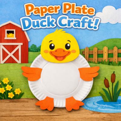 Paper Plate Duck Craft