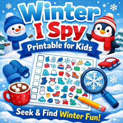 Winter I Spy Printable