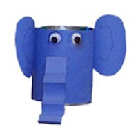 Recyled Elephant Pencil Holder