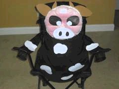 Cow Picnic Chair