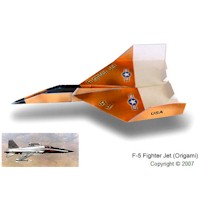 F-15 Paper Airplane