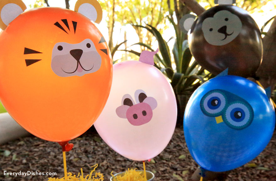Easy Balloon Decals