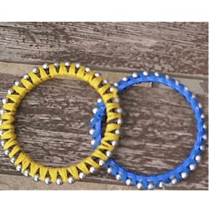 Make A Beaded Bangle Bracelet
