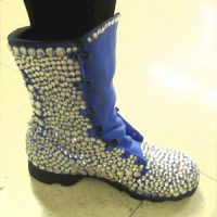 Upcycled Bejeweled Boot Craft
