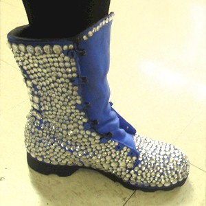 Upcycled Bejeweled Boot Craft