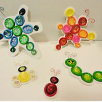 Bugs and Butterflies from Balloon Ends