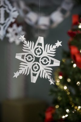 Captain America Snowflake Pattern