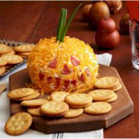 Cheesy Jack-O-Lantern