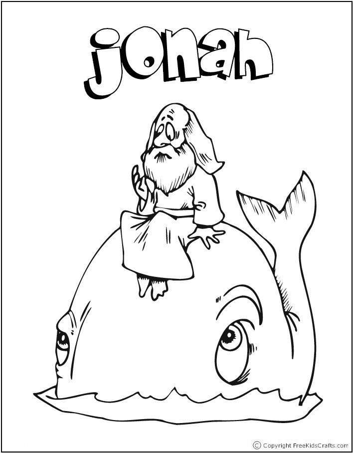 Bible Stories Coloring Pages 1