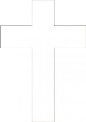 Make A Window Cling Cross