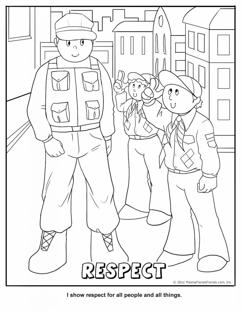 Free Printable Cub Scout Coloring Pages