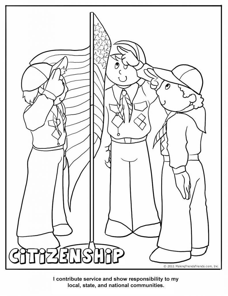 cub scout coloring pages wolf