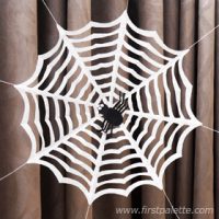 Cut Paper Spider Web