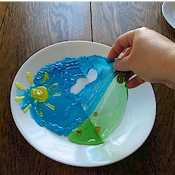 Edible Gummy Painting Craft