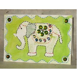 Elephant Festival Batik Gift Card