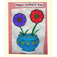Flowered Mother’s Day Card