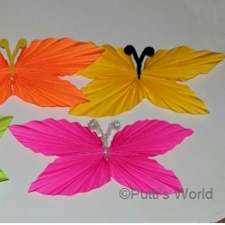 Folded Paper Butterfly