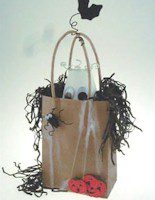 Ghostly Halloween Bag