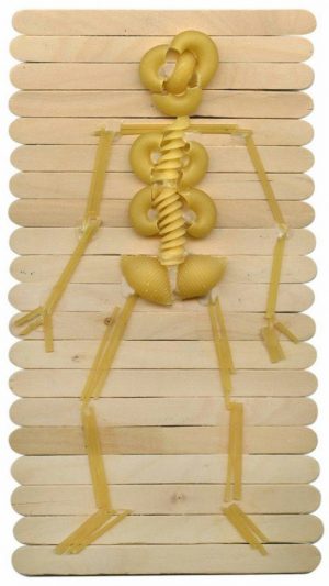 Pasta Halloween Skeleton