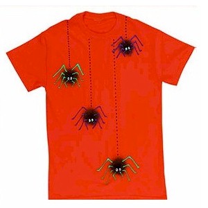 How To Make A Halloween Spider Tee Shirt