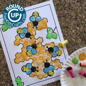 Honey Bee Crafts and Activities (Roundup)