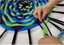 Hula Hoop Weaving Tutorial