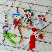 Make Christmas Ornaments From Recycled Keys