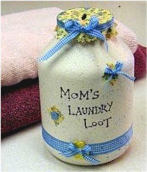 Laundry Loot Jar