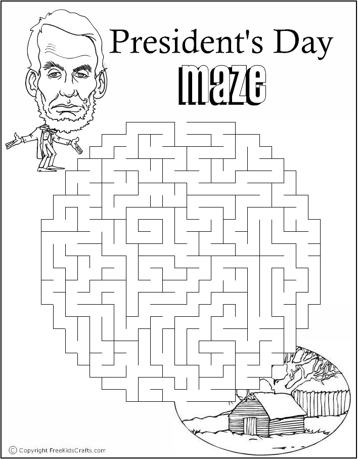 Printable President s Day Word Puzzles