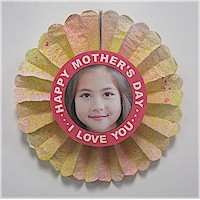 Mother’s Day Flower Photo Card