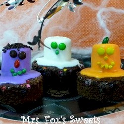 Monster Halloween Brownies