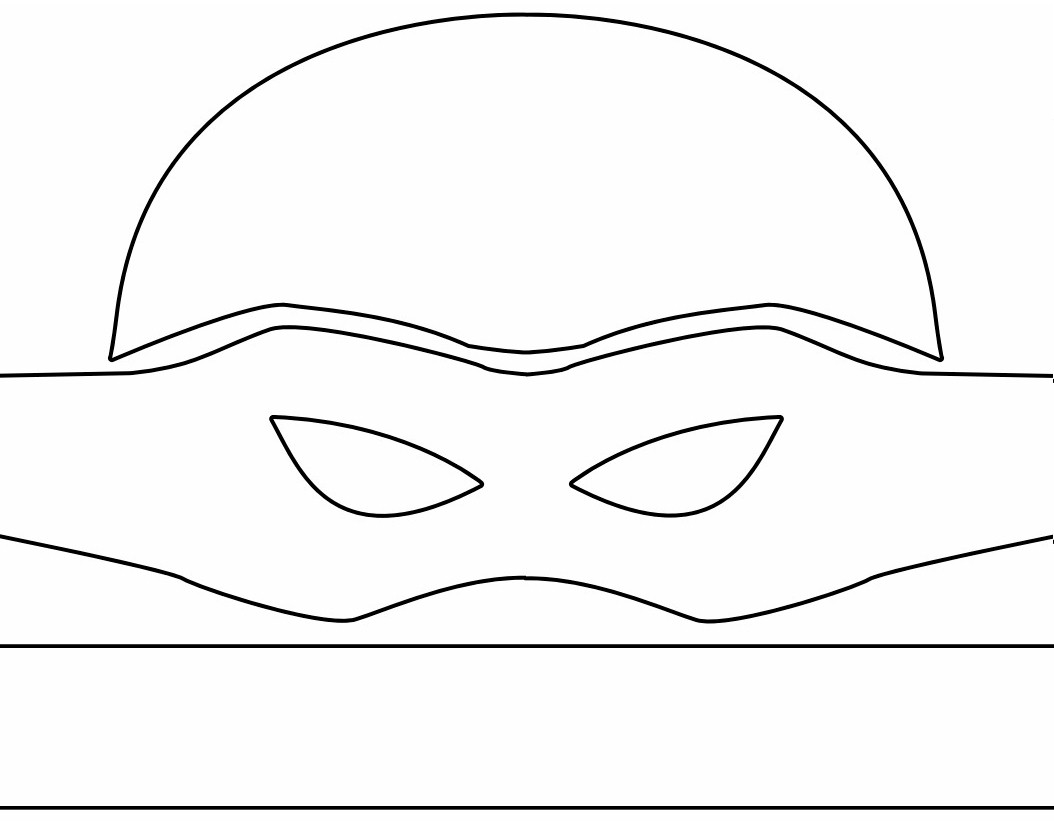 Ninja Turtles Face Template New Concept