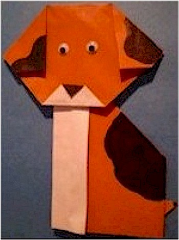 Kirigami Spotted Puppy Craft