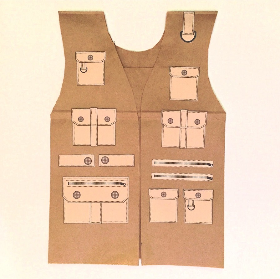 Paper Bag Safari Vest