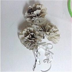 Paper Flowers From Books