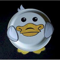 Paper Plate Duck Craft